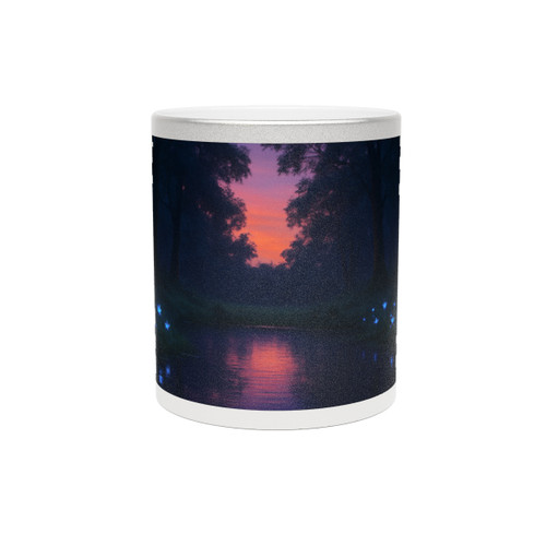 Ethereal Twilight Glade - Metallic Mug (Silver\Gold)
