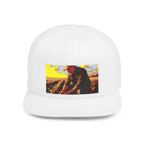Harvest Heartbeat - Flat Bill Snapback