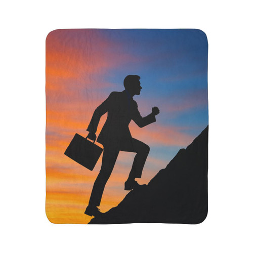 Driven to Succeed - Fleece Sherpa Blanket