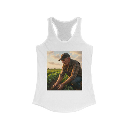 Harvest Heartbeat - Women's Ideal Racerback Tank