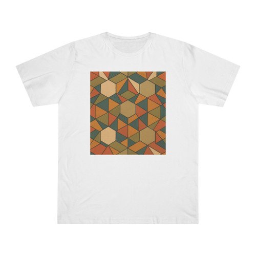 Geometric Fusion - Unisex Deluxe T-shirt 