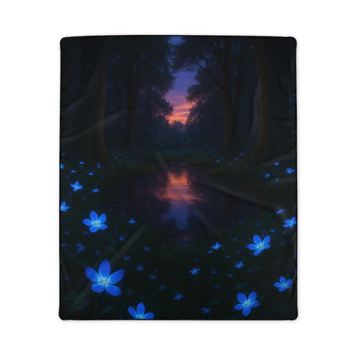 Ethereal Twilight Glade - Polyester Blanket Ethereal Twilight Glade - Polyester Blanket