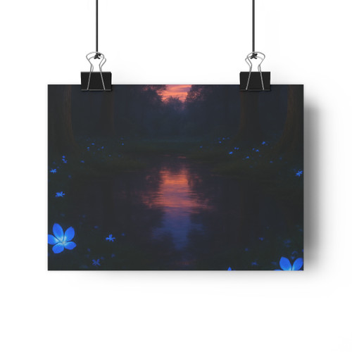 Ethereal Twilight Glade - Giclée Art Print 