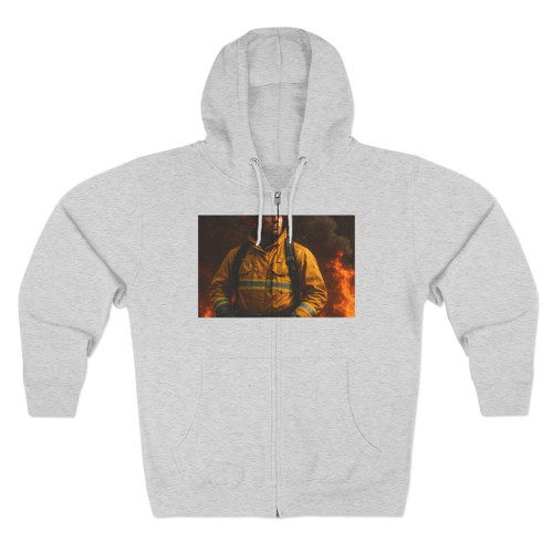 Brave Heat Heroes - Unisex Zip Hoodie Brave Heat Heroes - Unisex Zip Hoodie