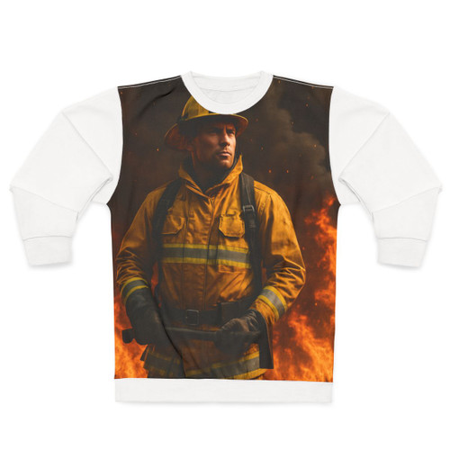 Brave Heat Heroes - Unisex Sweatshirt (AOP) Brave Heat Heroes - Unisex Sweatshirt (AOP)