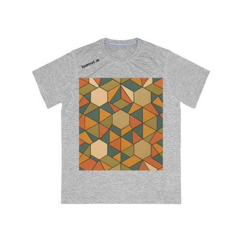 Geometric Fusion - Men's Sports T-shirt