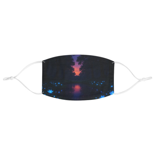 Ethereal Twilight Glade - Fabric Face Mask Ethereal Twilight Glade - Fabric Face Mask