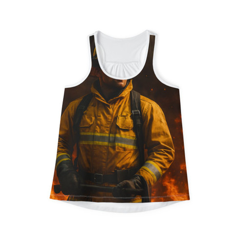 Brave Heat Heroes - Women's Tank Top (AOP) Brave Heat Heroes - Women's Tank Top (AOP)