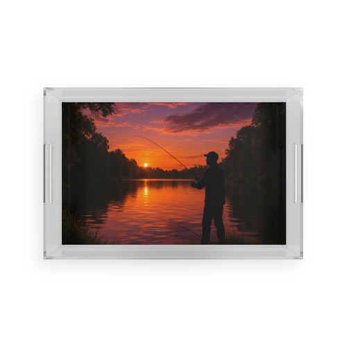 Casting Dreams - Acrylic Serving Tray