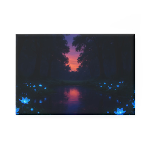Ethereal Twilight Glade - Button Magnet, Rectangle (1 & 10 pcs) Ethereal Twilight Glade - Button Magnet, Rectangle (1 & 10 pcs)