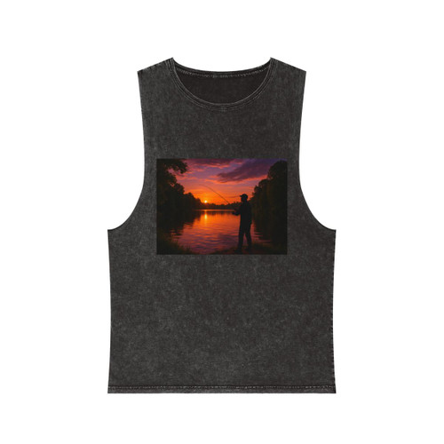 Casting Dreams - Unisex Stonewash Tank Top Casting Dreams - Unisex Stonewash Tank Top