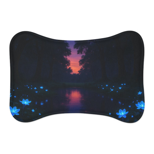 Ethereal Twilight Glade - Pet Feeding Mats