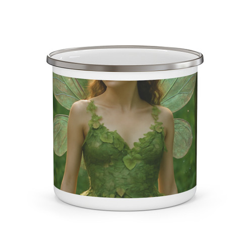 Whimsical Woodland Sprite - Enamel Camping Mug