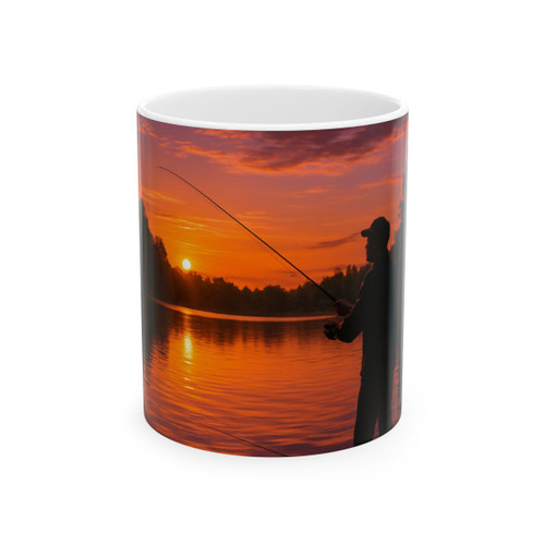 Casting Dreams - Ceramic Mug, (11oz, 15oz)