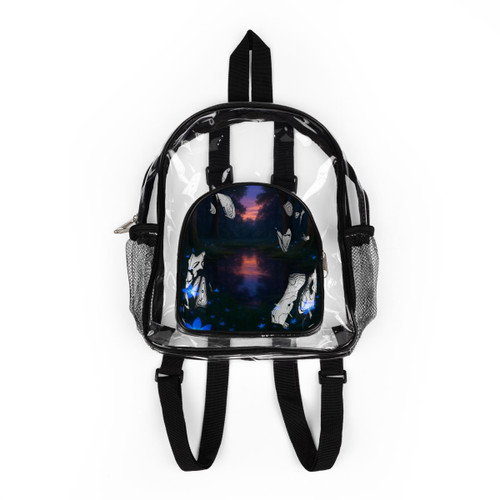 Ethereal Twilight Glade - Clear Stadium Backpack