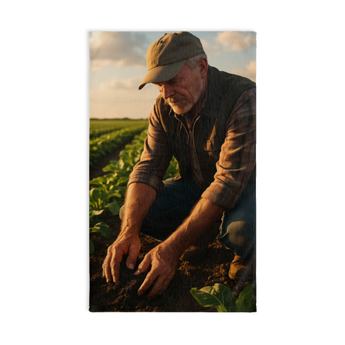 Harvest Heartbeat - Hand Towel