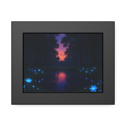 Ethereal Twilight Glade - Framed Paper Posters