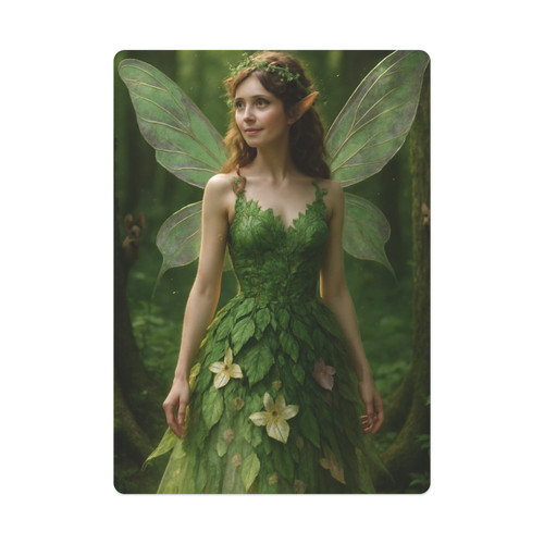 Whimsical Woodland Sprite - Poker Cards