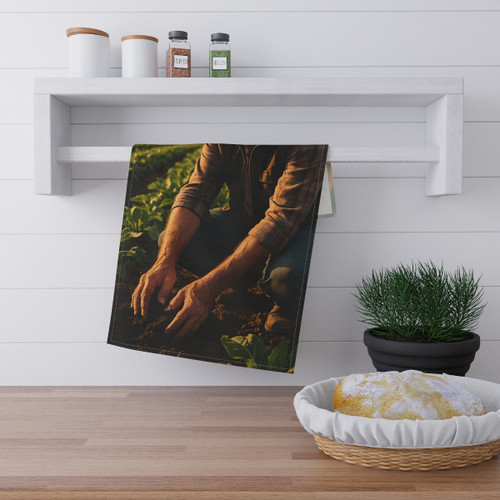 Harvest Heartbeat - Tea Towels (cotton, poly)