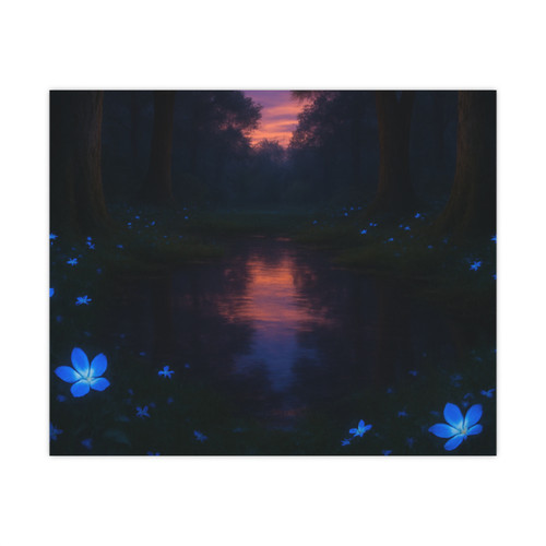 Ethereal Twilight Glade - Matte Posters