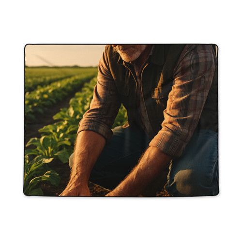 Harvest Heartbeat - Polyester Blanket