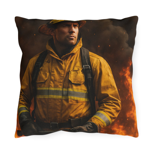Brave Heat Heroes - Outdoor Pillows
