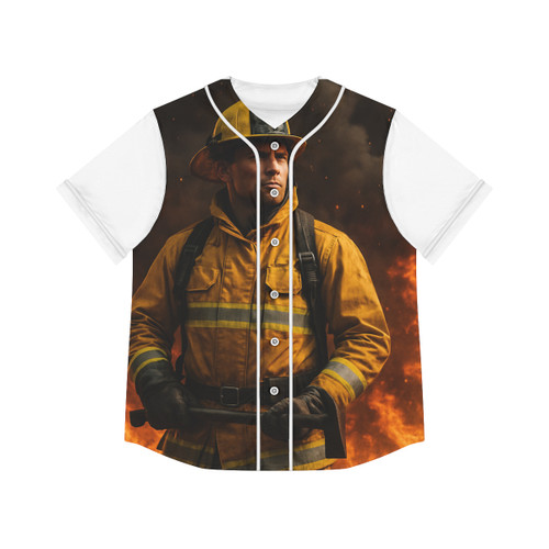 Brave Heat Heroes - Women's Baseball Jersey (AOP) Brave Heat Heroes - Women's Baseball Jersey (AOP)