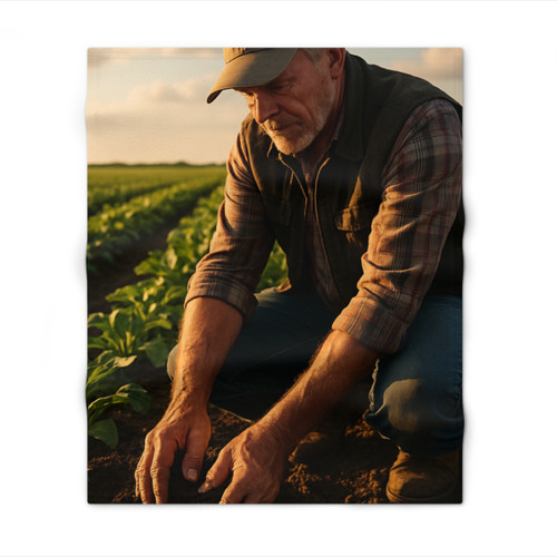 Harvest Heartbeat - Throw Blanket