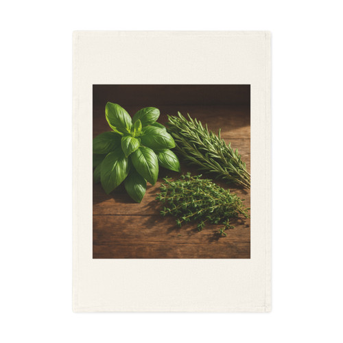 Rustic Herb Garden - Cotton Tea Towel