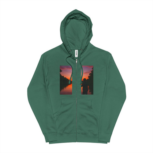 Casting Dreams - Unisex Fleece Zip Up Hoodie Casting Dreams - Unisex Fleece Zip Up Hoodie