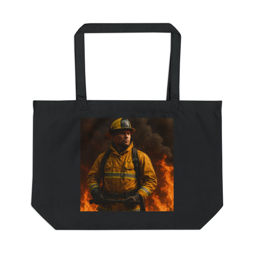 Brave Heat Heroes - Large Eco Tote Brave Heat Heroes - Large Eco Tote