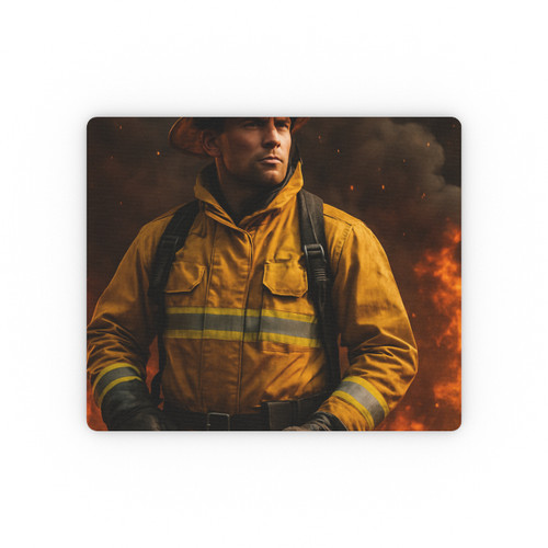 Brave Heat Heroes - Rectangular Mouse Pad