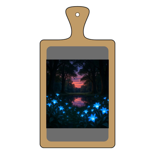 Ethereal Twilight Glade - Charcuterie Board (Engraving)