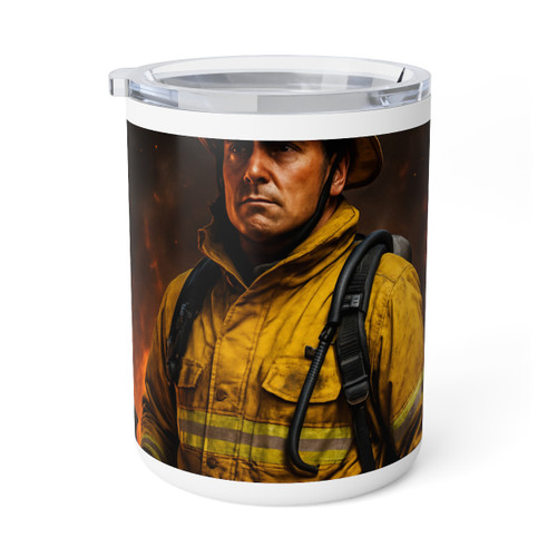 Brave Heat Heroes - Insulated Coffee Mug, 10oz 