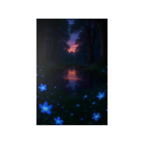 Ethereal Twilight Glade - Photopaper Posters
