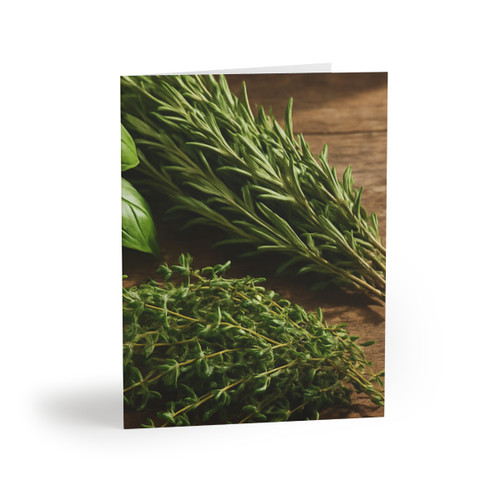 Rustic Herb Garden - Greeting cards (8, 16, and 24 pcs)