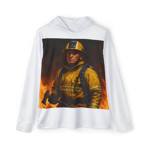 Brave Heat Heroes - Men's Sports Warmup Hoodie (AOP) Brave Heat Heroes - Men's Sports Warmup Hoodie (AOP)