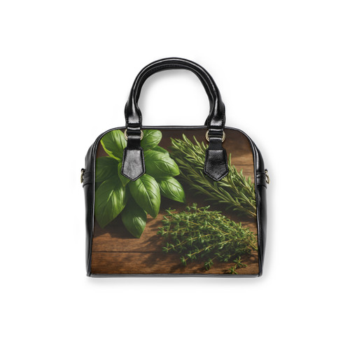 Rustic Herb Garden - Shoulder Handbag Rustic Herb Garden - Shoulder Handbag