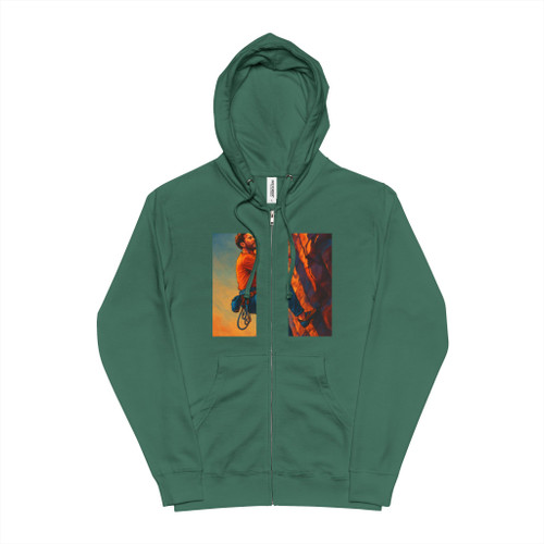 Epic Ascent - Unisex Fleece Zip Up Hoodie