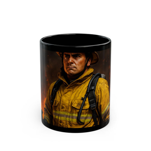 Brave Heat Heroes - Black Mug (11oz, 15oz)