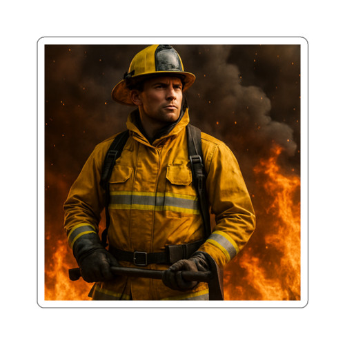 Brave Heat Heroes - Die-Cut Stickers