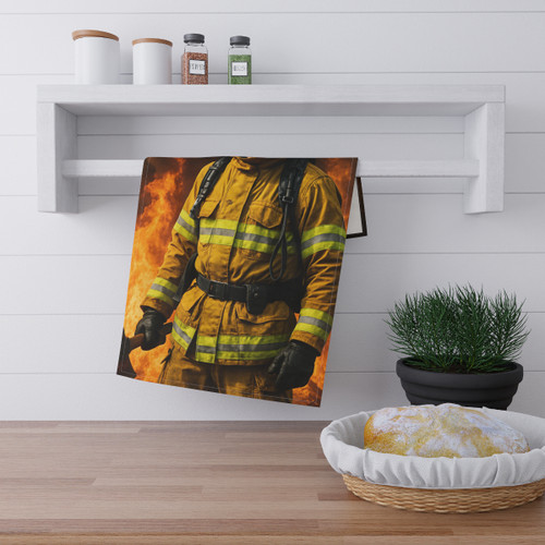 Brave Heat Heroes - Tea Towels (cotton, poly)