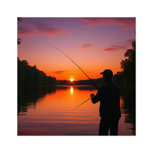 Casting Dreams - Laminate Stickers, Square