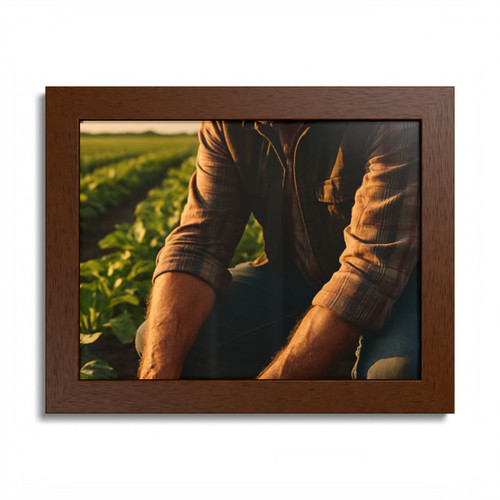 Harvest Heartbeat - Framed Poster, Multi-Color