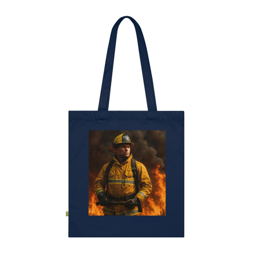 Brave Heat Heroes - Organic Cotton Tote Bag Brave Heat Heroes - Organic Cotton Tote Bag