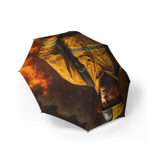 Brave Heat Heroes - Semi-Automatic Foldable Umbrella