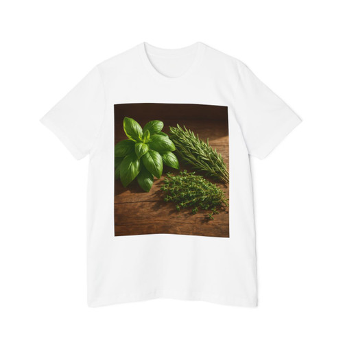 Rustic Herb Garden - USA-Made Unisex Short-Sleeve Jersey T-Shirt