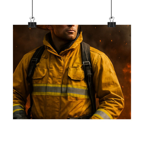 Brave Heat Heroes - Matte Horizontal Posters