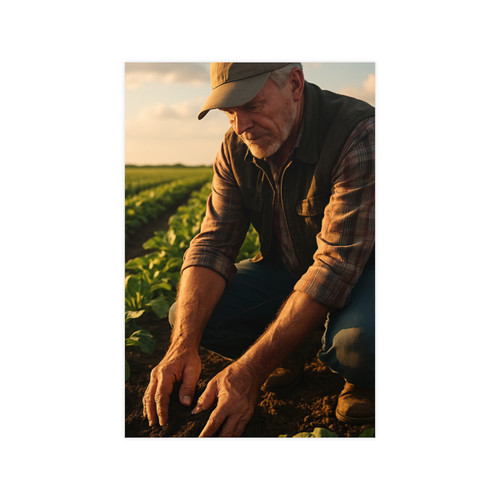 Harvest Heartbeat - Vertical and Horizontal Matte Posters
