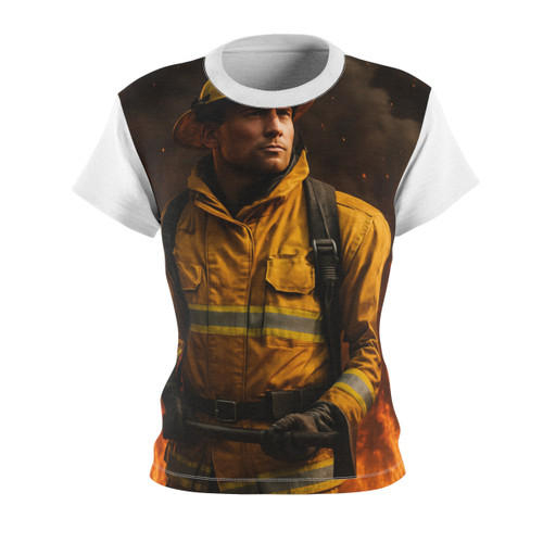 Brave Heat Heroes - Women's Cut & Sew Tee (AOP)